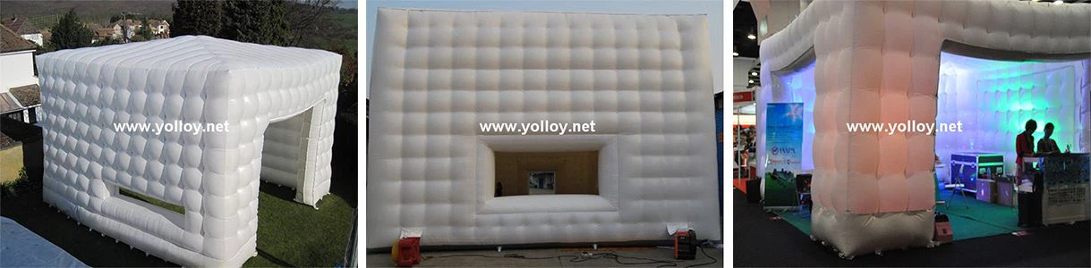 Detailed pictures of advertising inflatable tent