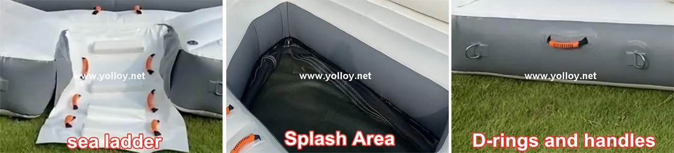 detailed images of inflatable ocean pool detailed images of inflatable ocean pool