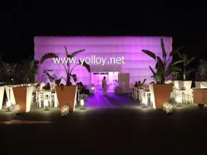 Estructura de bombolla inflable de cubs