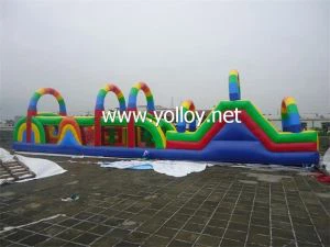 Obstacle inflable