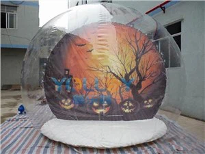 Globus inflable de neu de Halloween