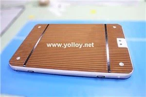 Mat inflable de moll flotant de pati