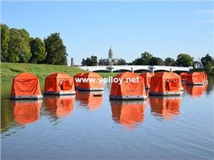 Carpa inflable Tenda de càmping flotant
